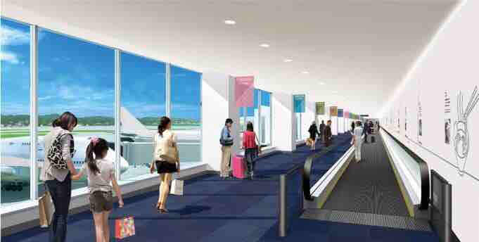 福岡空港の動線が変わる 国内線南側が29日に一斉開業 今後は吹き抜けホールに新バスラウンジを整備 弾丸フライヤー