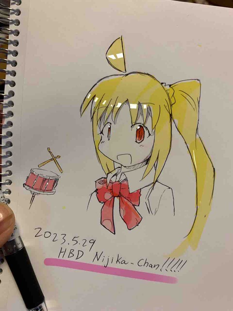 多忙な現代人のためのスマホと紙で手っ取り早くカラーイラスト描く方法