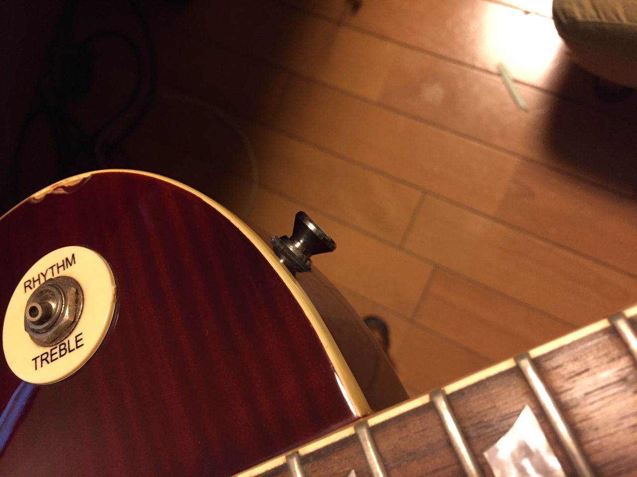 BlitZレスポールタイプのスイッチ交換 : フォトジェニックなギター生活