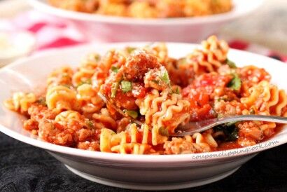 Radiatore with Sausage Ragu