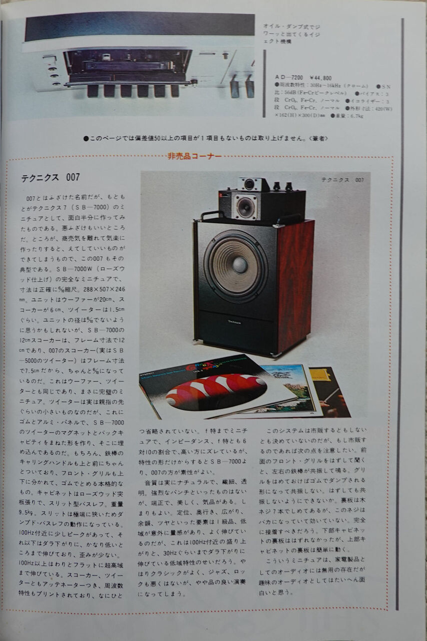 FM誌よもやま その259 1976 No.14 その5 長岡鉄男のDynamic Test