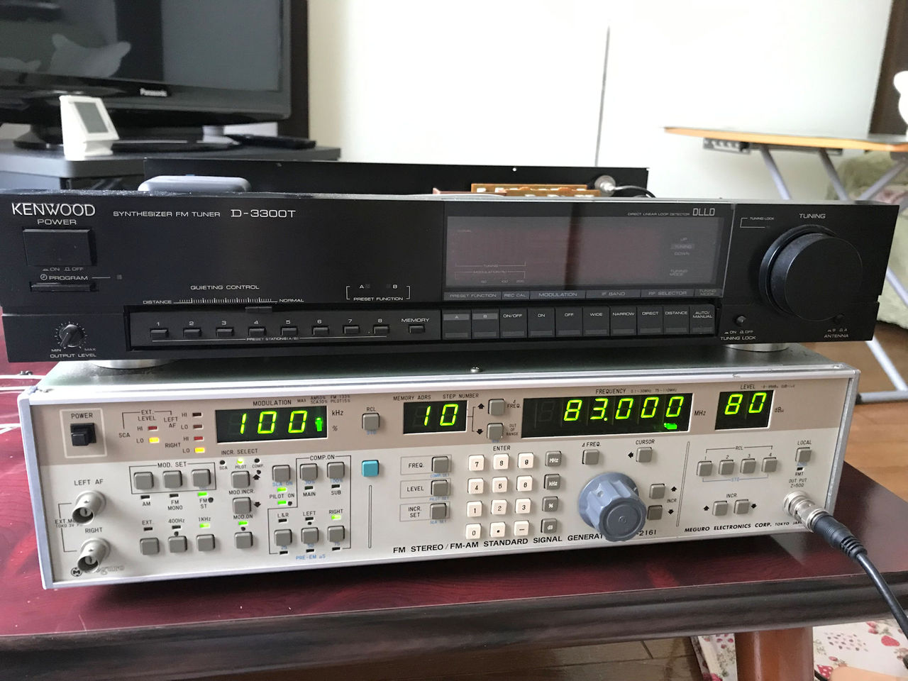D-3300T KENWOOD ケンウッド ☆ □□KENWOOD FMチューナー ケンウッド