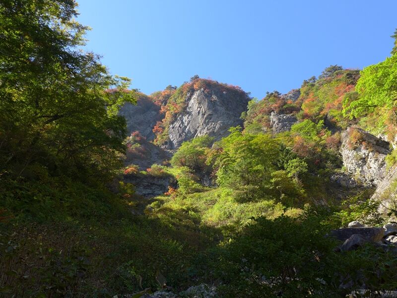 石鎚山へ行こう 表参道から 登山道案内 二の鎖元へ