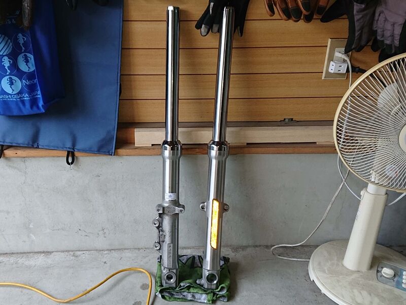 スポスタ フロントフォーク改良 ハイゼット車中泊 スポスタ ブロンコ Ybr125 的10輪生活