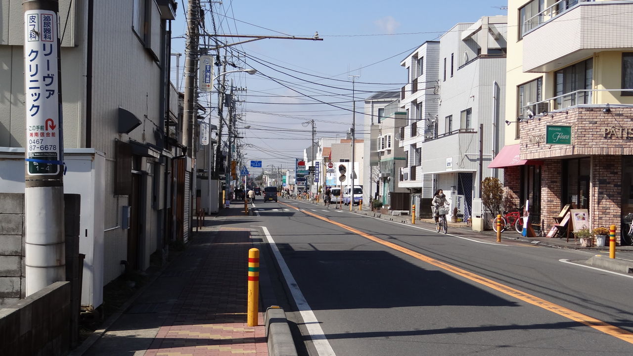 茅ヶ崎 桜道 ま いっか 茅ヶ崎にて