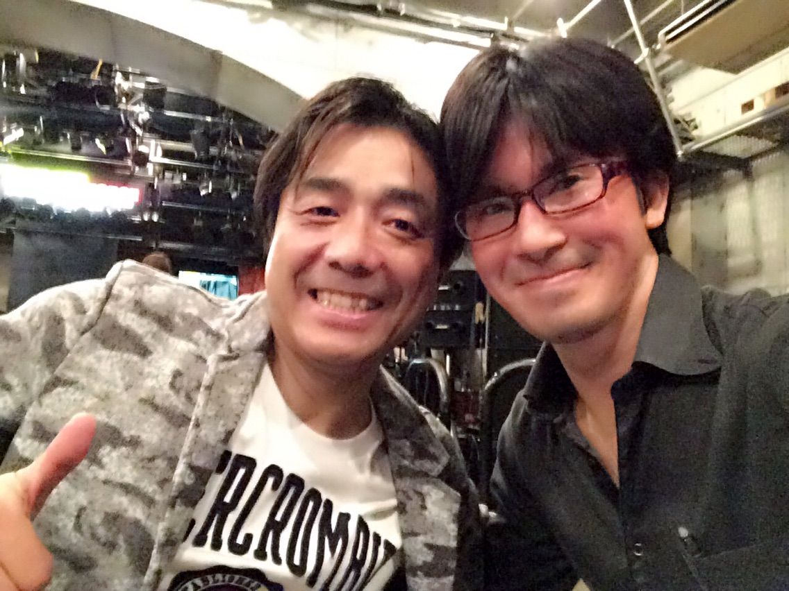 長江健次さんと角松敏生さんと。 : Drummer吉川弾の人生膝栗毛