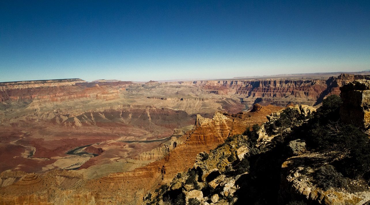 2日目 アリゾナ州ウィリアム→グランドキャニオン→アリゾナ州ページ : アメリカ横断ひとり旅