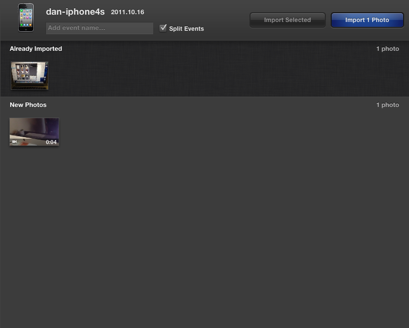 iPhoto