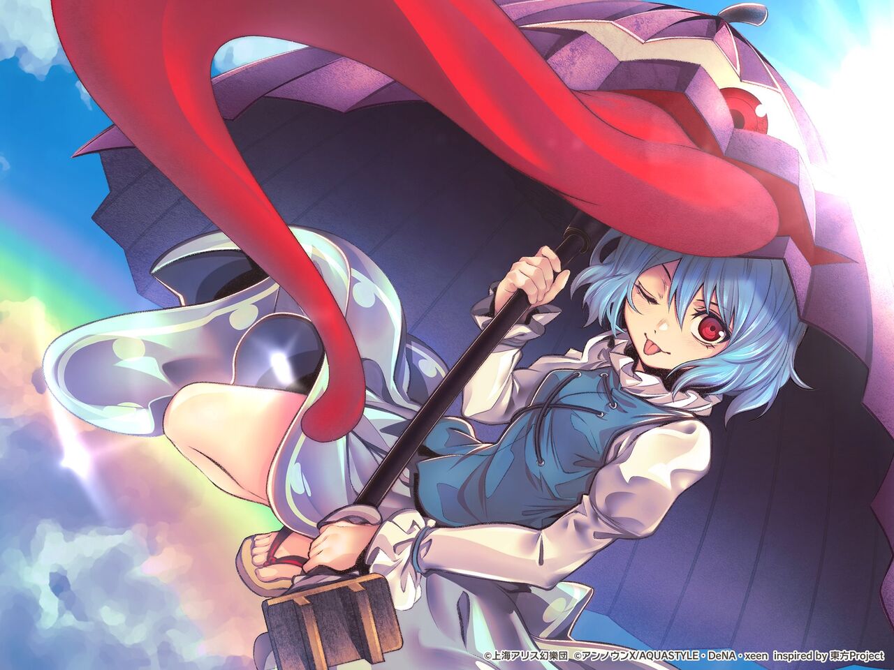 東方ダンマクカグラ 本日のミタマカード紹介は 愉快な忘れ傘 多々良小傘 東方ダンマクカグラ攻略ブログ 仮