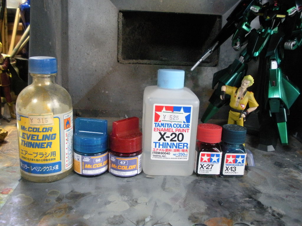 ガンプラ塗装道具 アニマとの戯れ