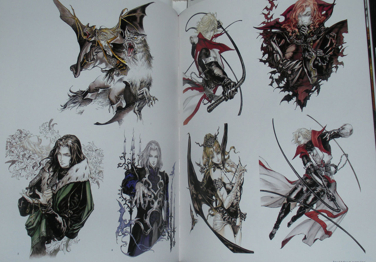 小島文美画集『緋いユリ』美品悪魔城ドラキュラ