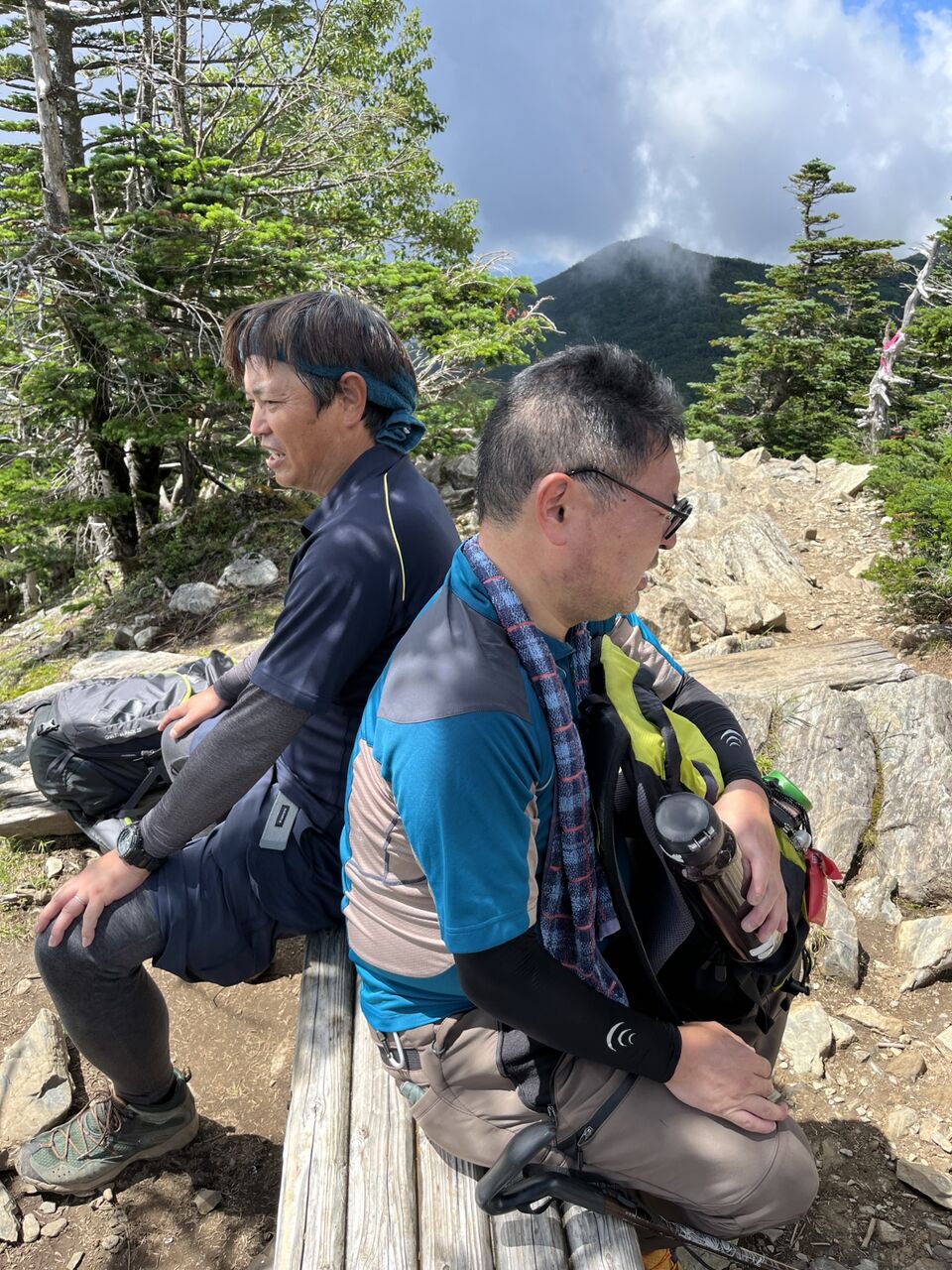 2023年8月12日:10年ぶりの金峰山登山最終章。 : 水分だっぷりコラーゲン