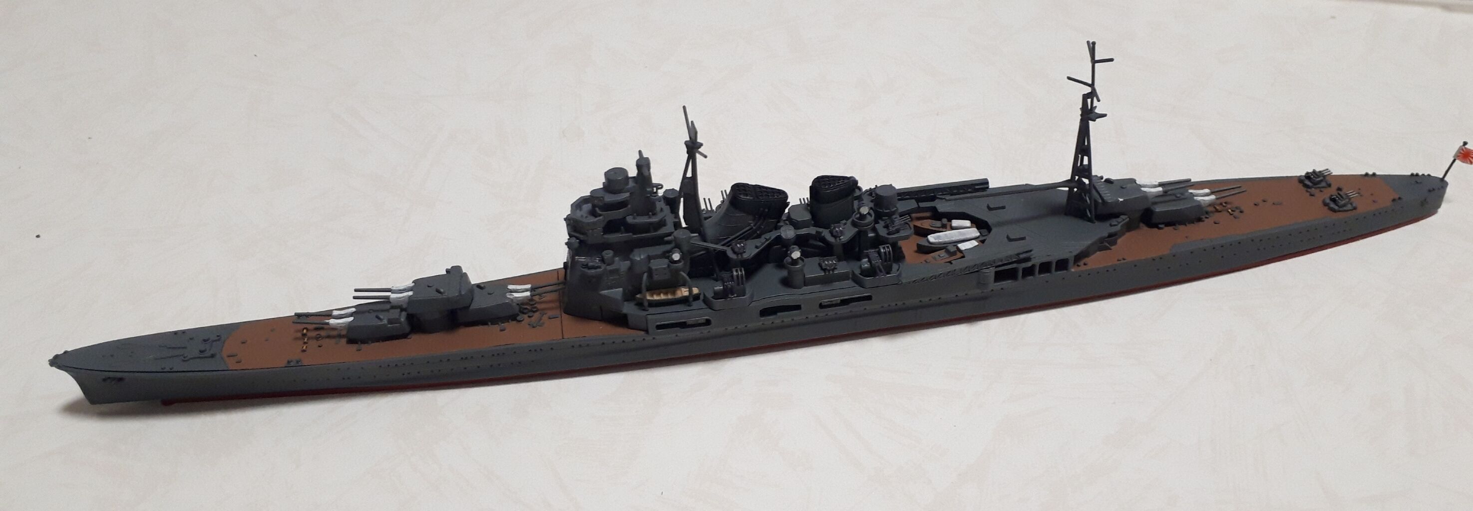 プラモ製作小咄第17弾 重巡高雄編 水分だっぷりコラーゲン