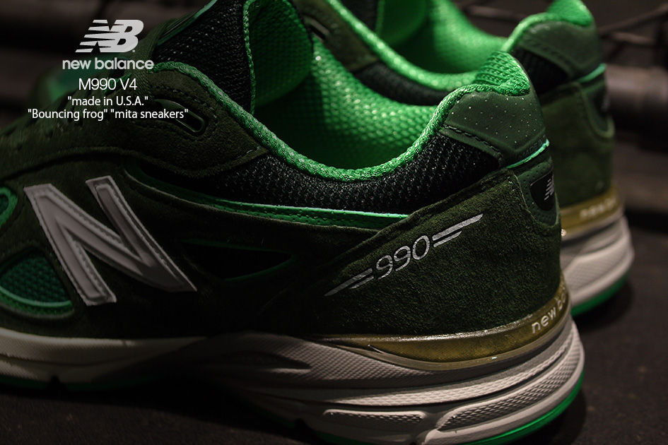 国内8月25日発売】mita sneakers x NEW BALANCE M990 V4 “Bouncing 