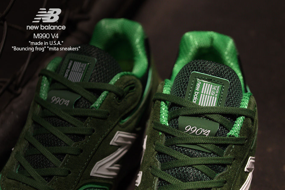 国内8月25日発売】mita sneakers x NEW BALANCE M990 V4 “Bouncing 