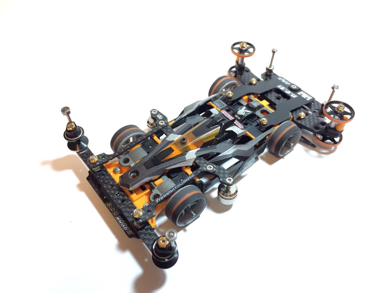 MSフレキ 黒銀橙 改修 : ダラヤマのブログ