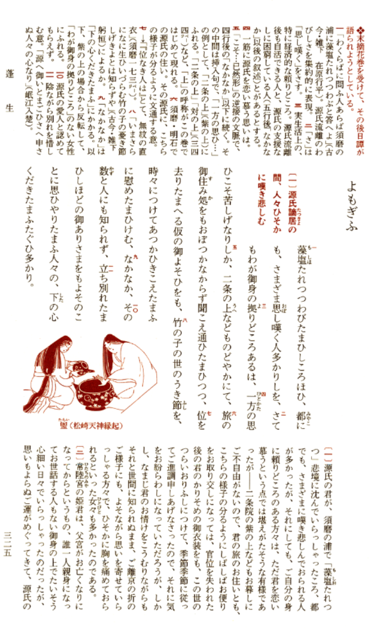 源氏物語 蓬生 還暦になっても遊び続けろ