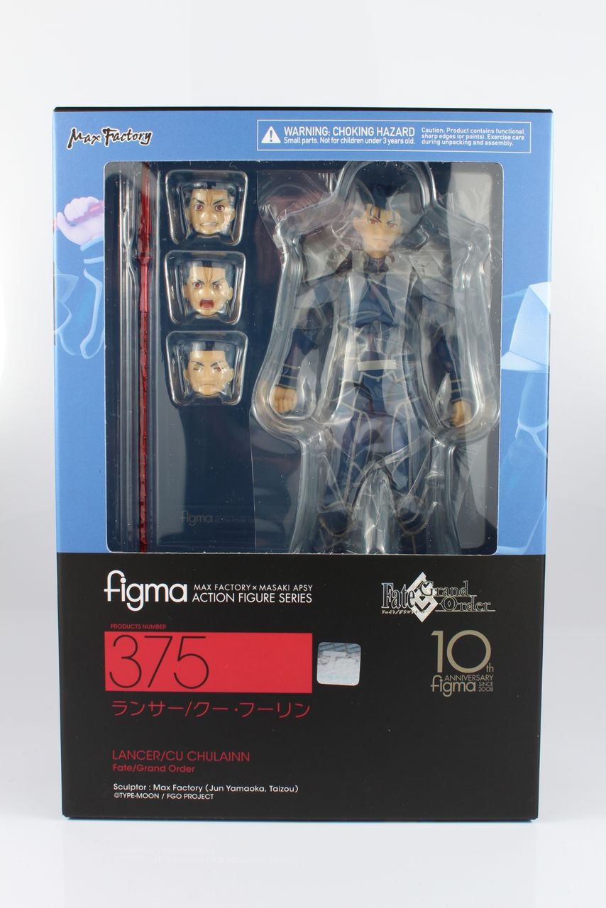 レビュー】figma ランサー/クー・フーリン : dark's toy