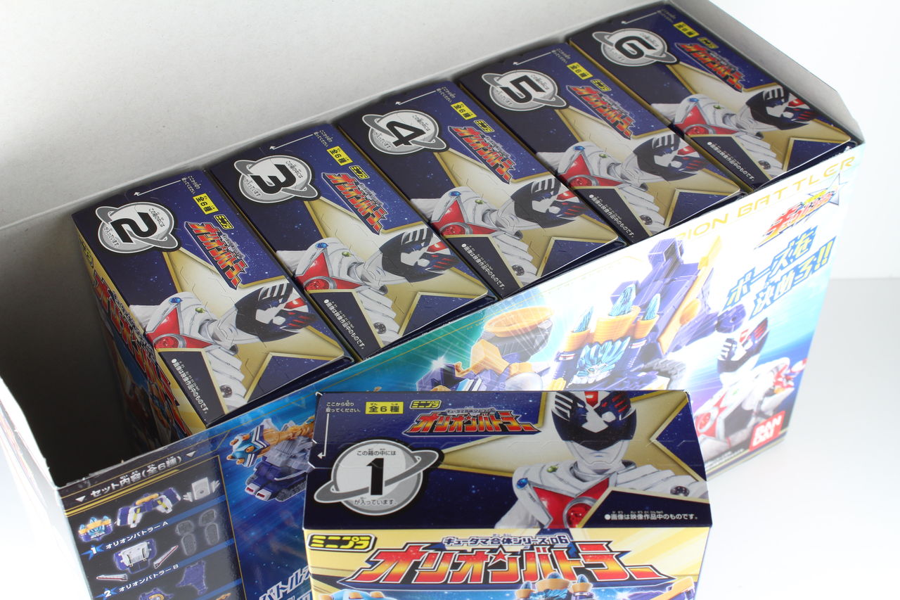 ミニプラ キュータマ合体シリーズ06 オリオンバトラー｜発売日