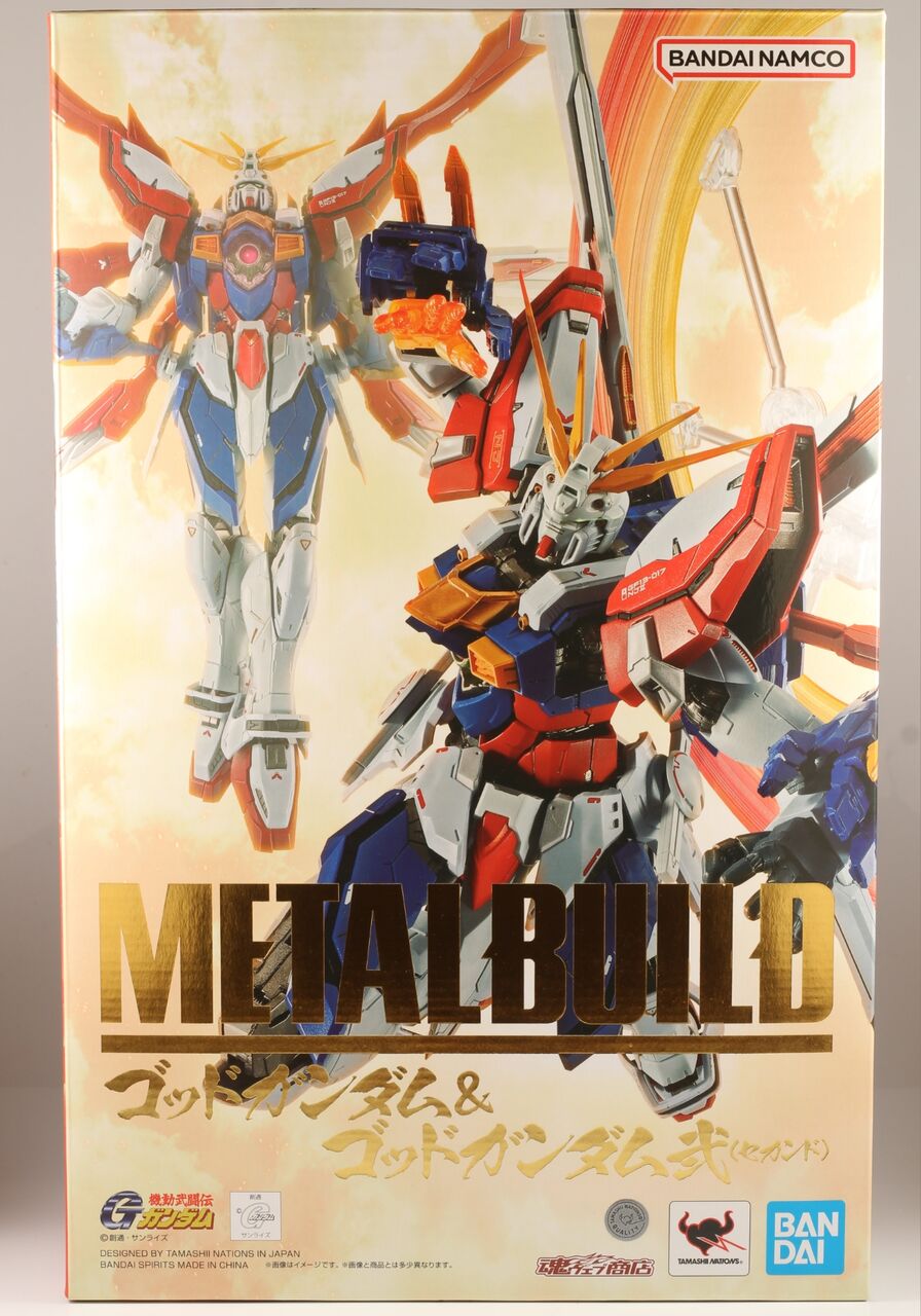 レビュー】METALBUILD ゴッドガンダム&ゴッドガンダム弐(セカンド)【魂