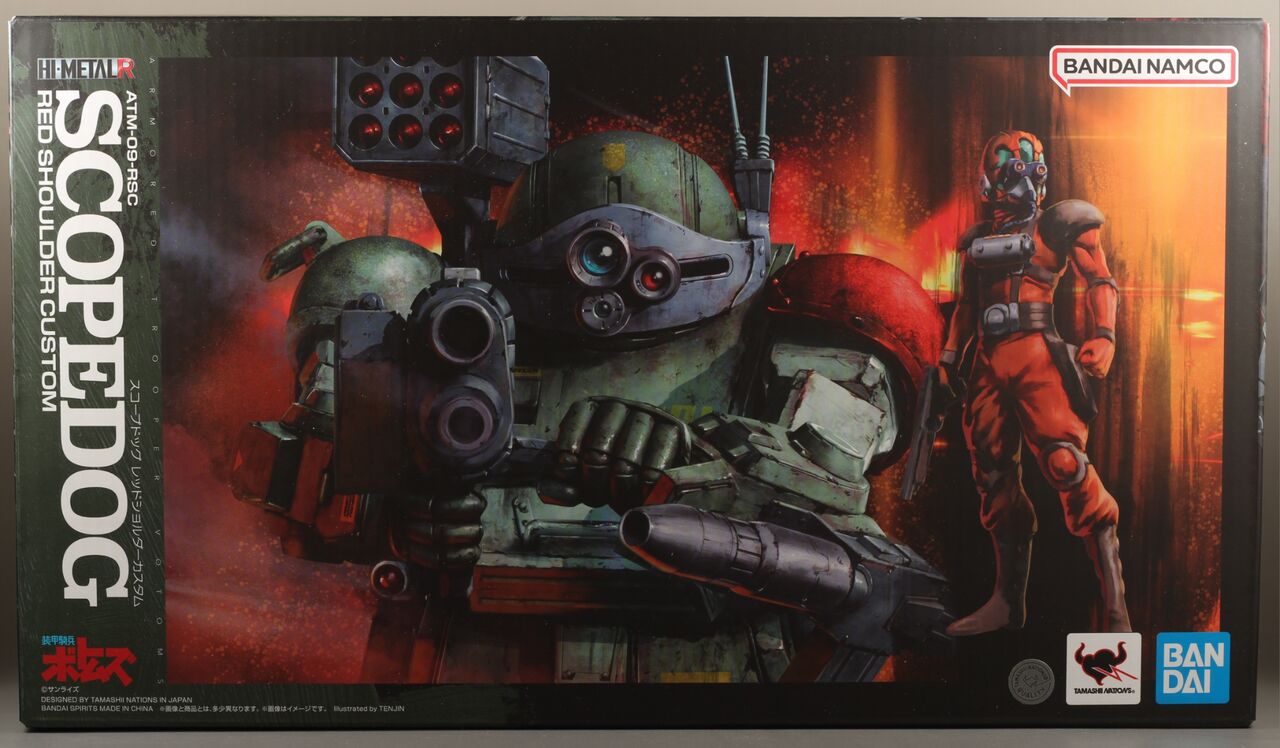 HI-L R スコープドッグ レッドショルダーカスタム 【開封美品】 レビュー】HI-METAL R スコープドッグ レッドショルダーカスタム