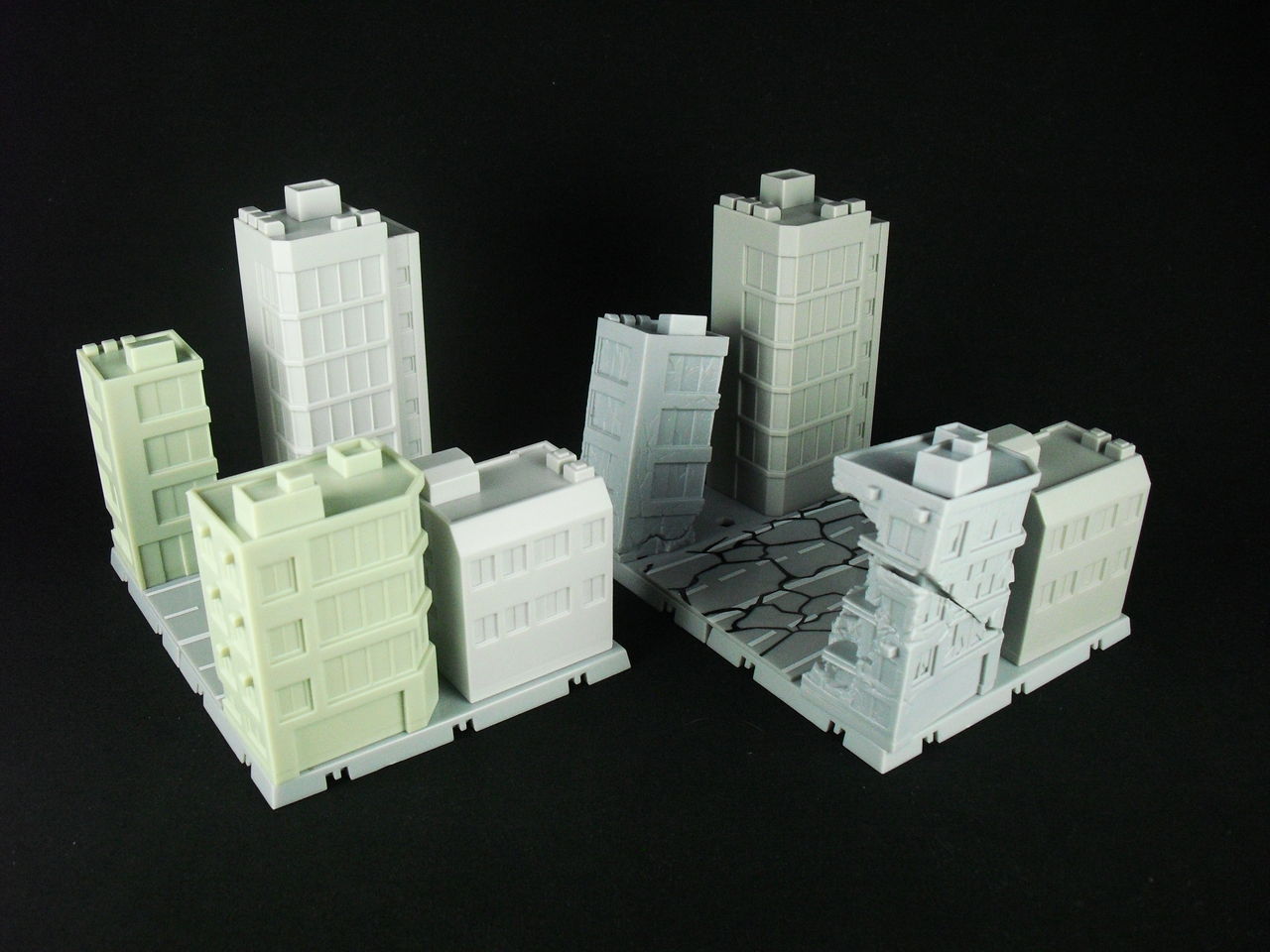 魂OPTION ACT BUILDING DAMAGE Ver. ノンスケール PVC&ABS製 完成品フィギュア