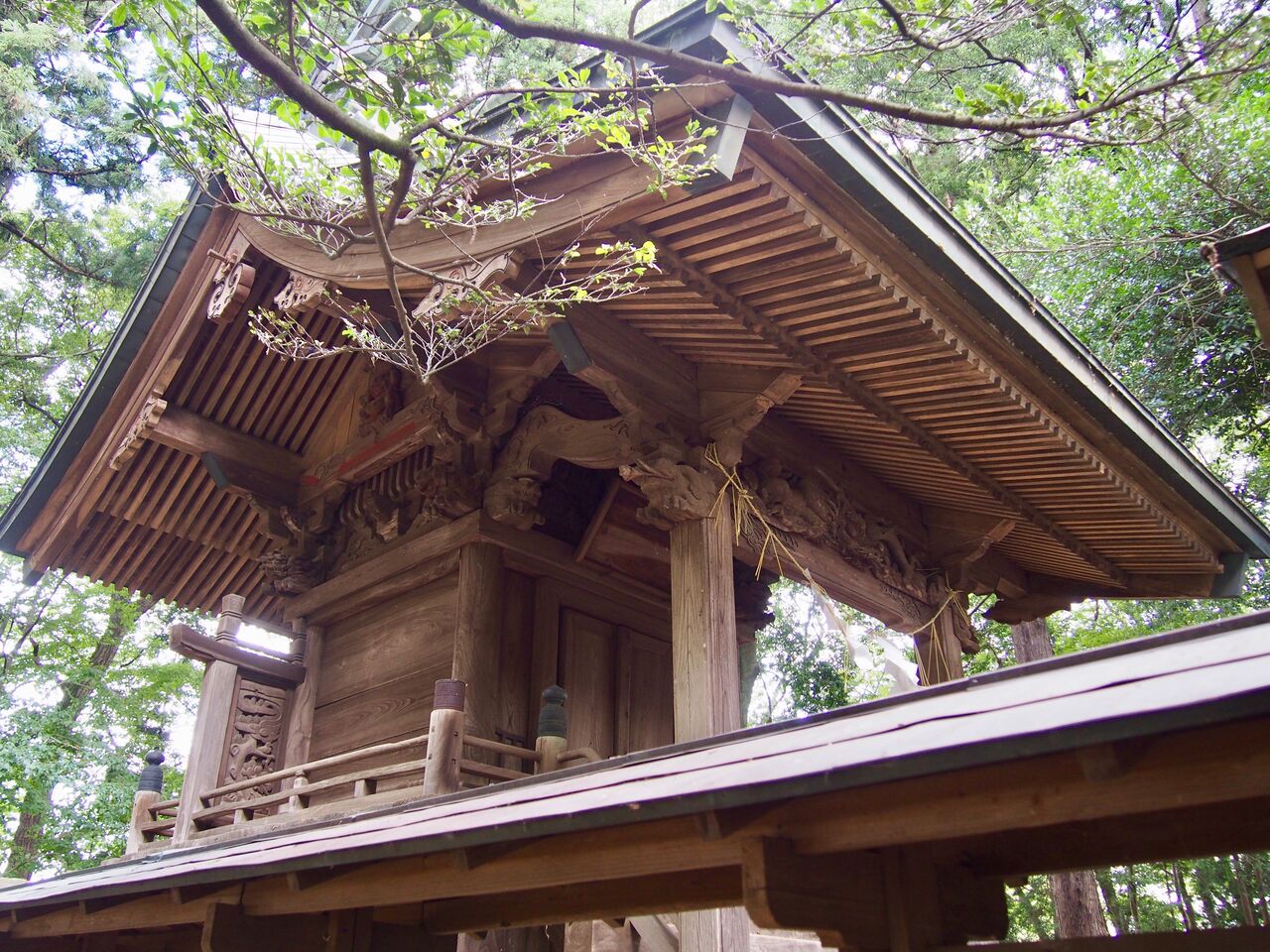 東蕗田天満社 - 茨城県結城郡八千代町東蕗田 : 北関東の装飾寺社を歩く 東蕗田天満社 - 茨城県結城郡八千代町東蕗田 : 北関東の装飾寺社を歩く