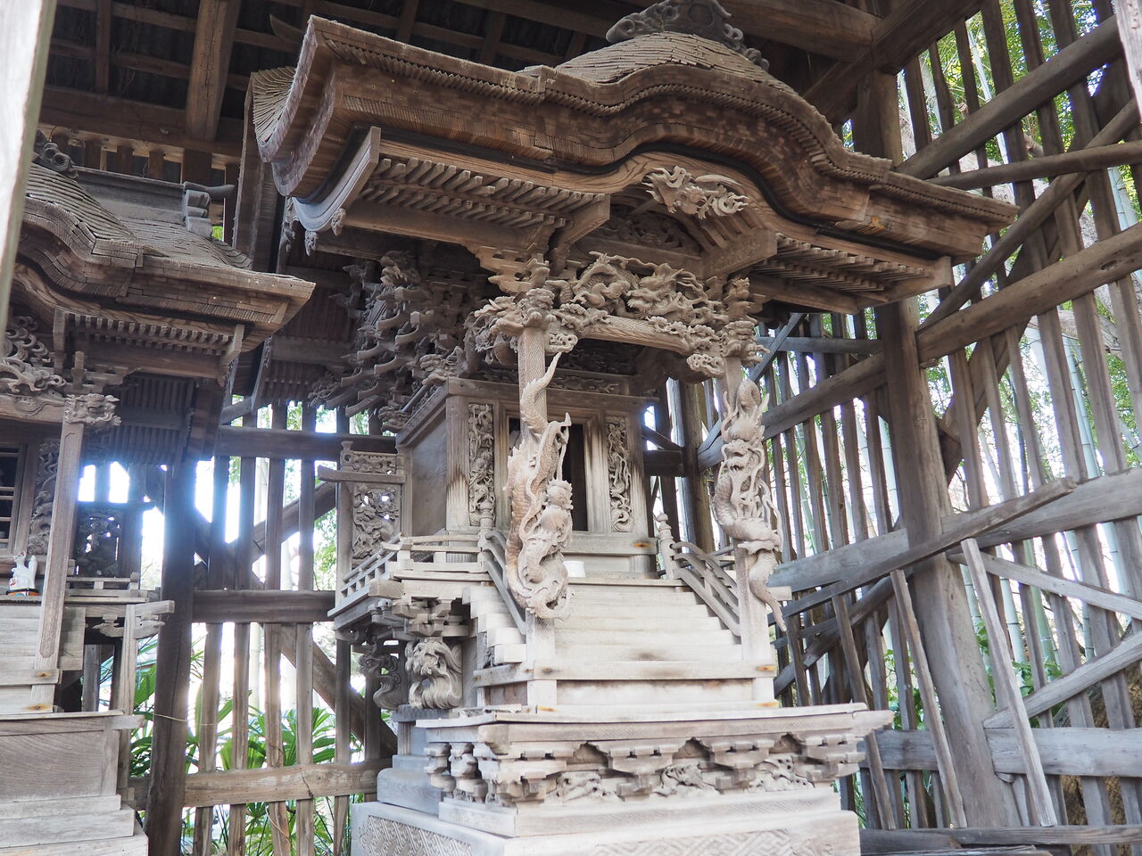 吉川　啓示、大島諏訪神社、希少な額装用画集より、新品高級額装付、状態良好 吉川 啓示、大島諏訪神社、希少な額装用画集より、新品高級額装付