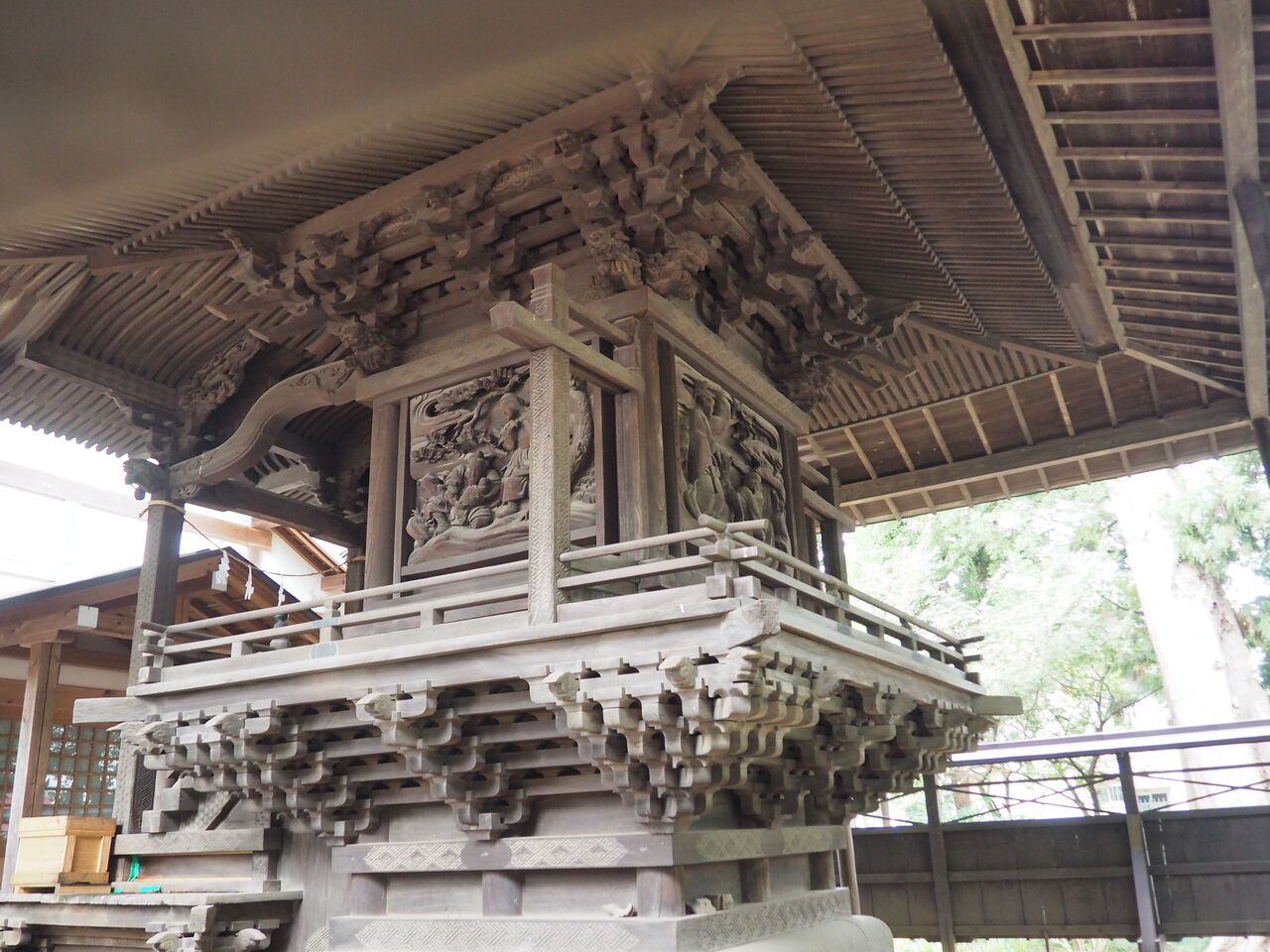 氷川神社 - 埼玉県新座市大和田 : 北関東の装飾寺社を歩く