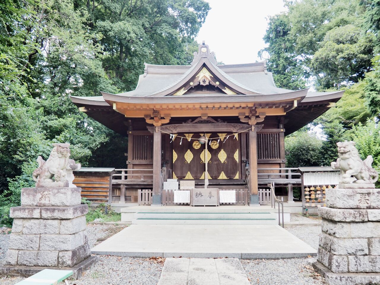 氷川神社 - 埼玉県上尾市二ツ宮 : 北関東の装飾寺社を歩く