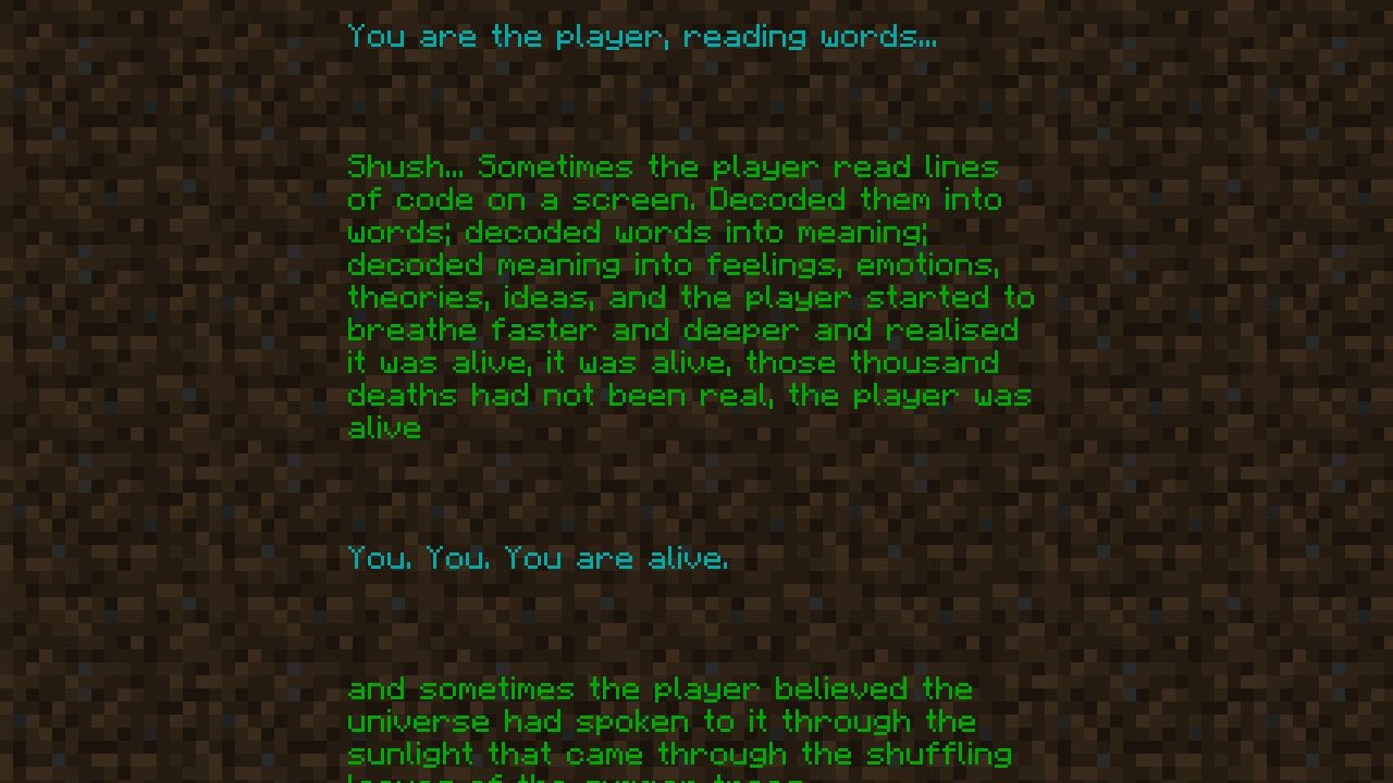 エンディング全貌 ぴくみそのminecraft日記 時々違うの