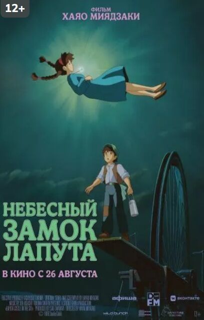 映画「天空の城ラピュタ」ポスター ポスター B2劇場用第2弾ポスター パズー＆シータ(横) 「天空の城