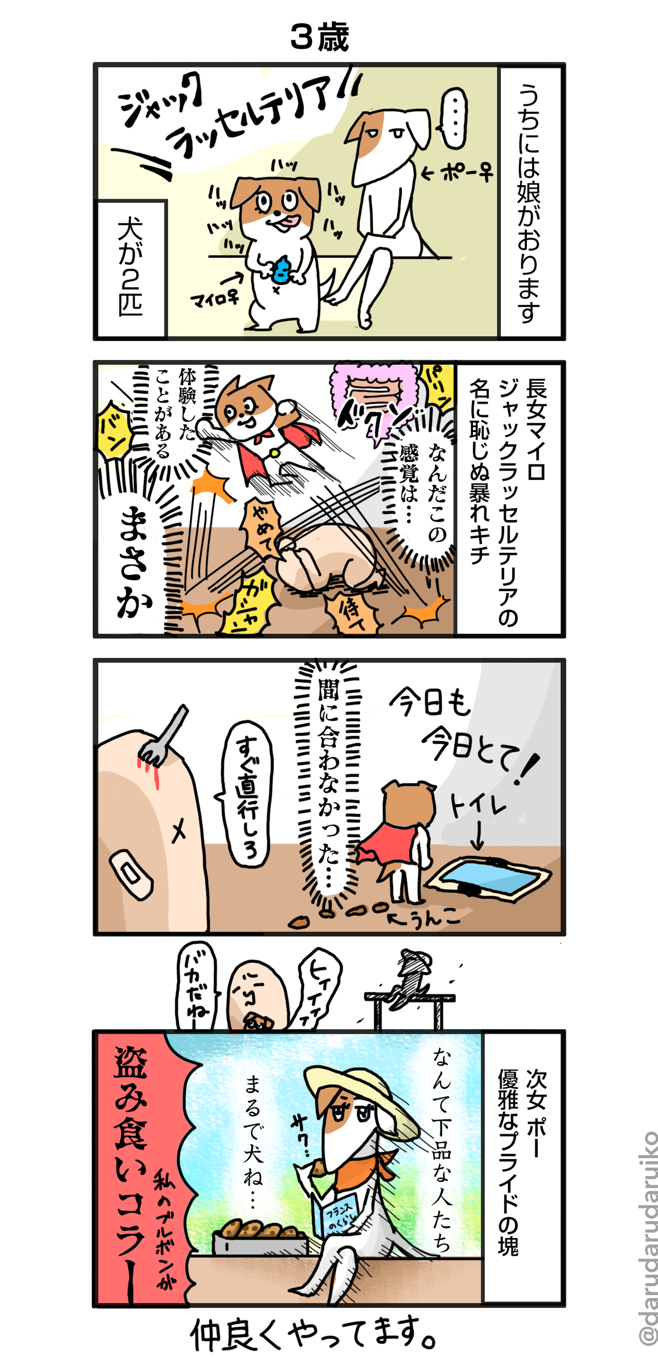 ジャックラッセルテリアとかいう性格の振り幅激し過ぎる犬種 ダルダルのダル子 Powered By ライブドアブログ ジャックラッセルテリアとかいう性格の振り幅激し過ぎる犬種 ダルダルのダル子 Powered By ライブドアブログ