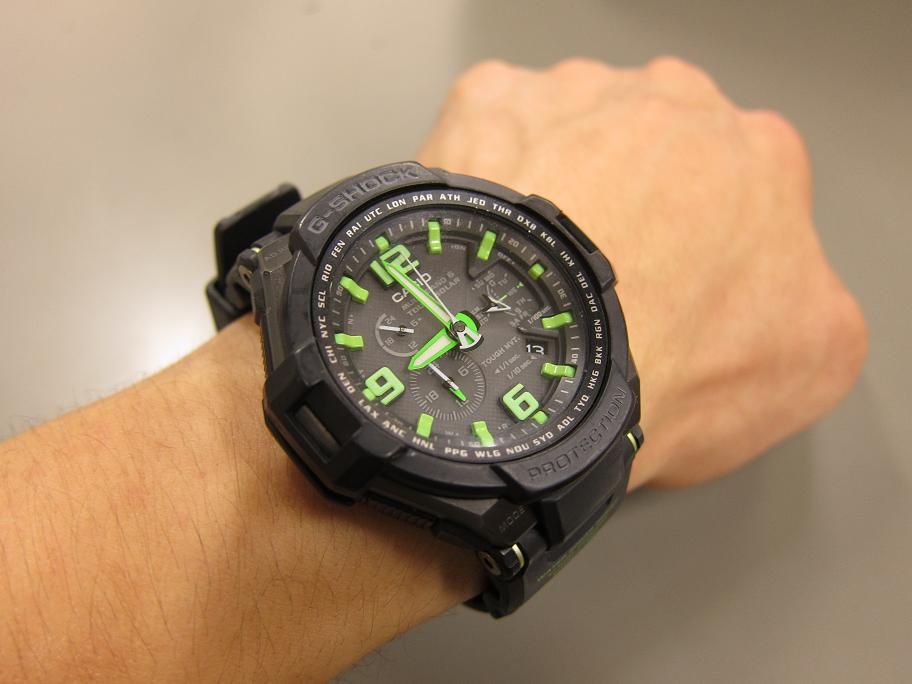 パイロット以上にタフな『G-SHOCK SKY COCKPIT GW-4000』 : また杖が