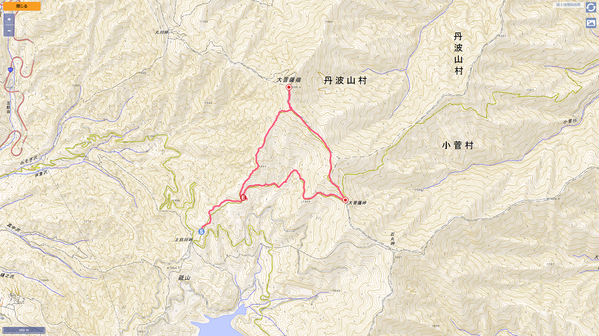 大菩薩嶺 5月 シュラフ マット 寒い