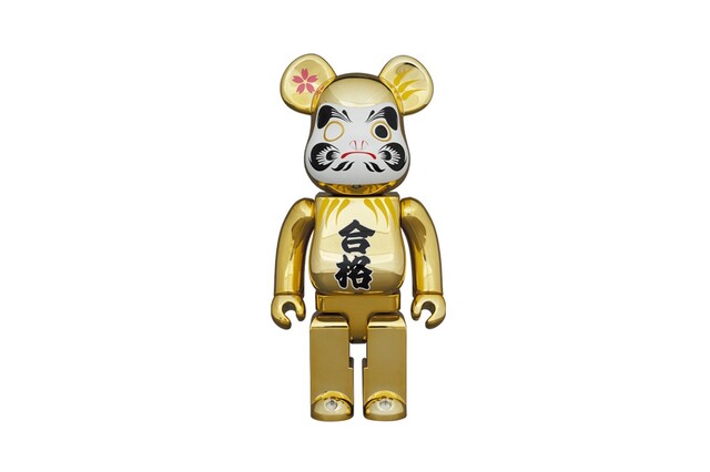 送料無料 MEDICOM TOY - BE@RBRICK 達磨 合格 金メッキ 400％の通販 by ...