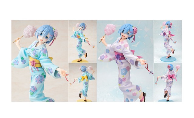 電撃屋 カドカワストアは特典付きだよ 限定特典付 Re ゼロから始める異世界生活 レム 浴衣ver リペイント 1 7スケールフィギュア シナウス 限定品薄在庫復活速報