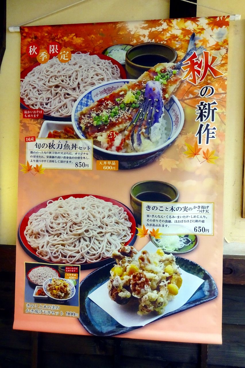 秋刀魚の天ぷら初体験 味奈登庵大船店 栄区笠間 相変わらず基本的にお一人様 散歩の暇人 改