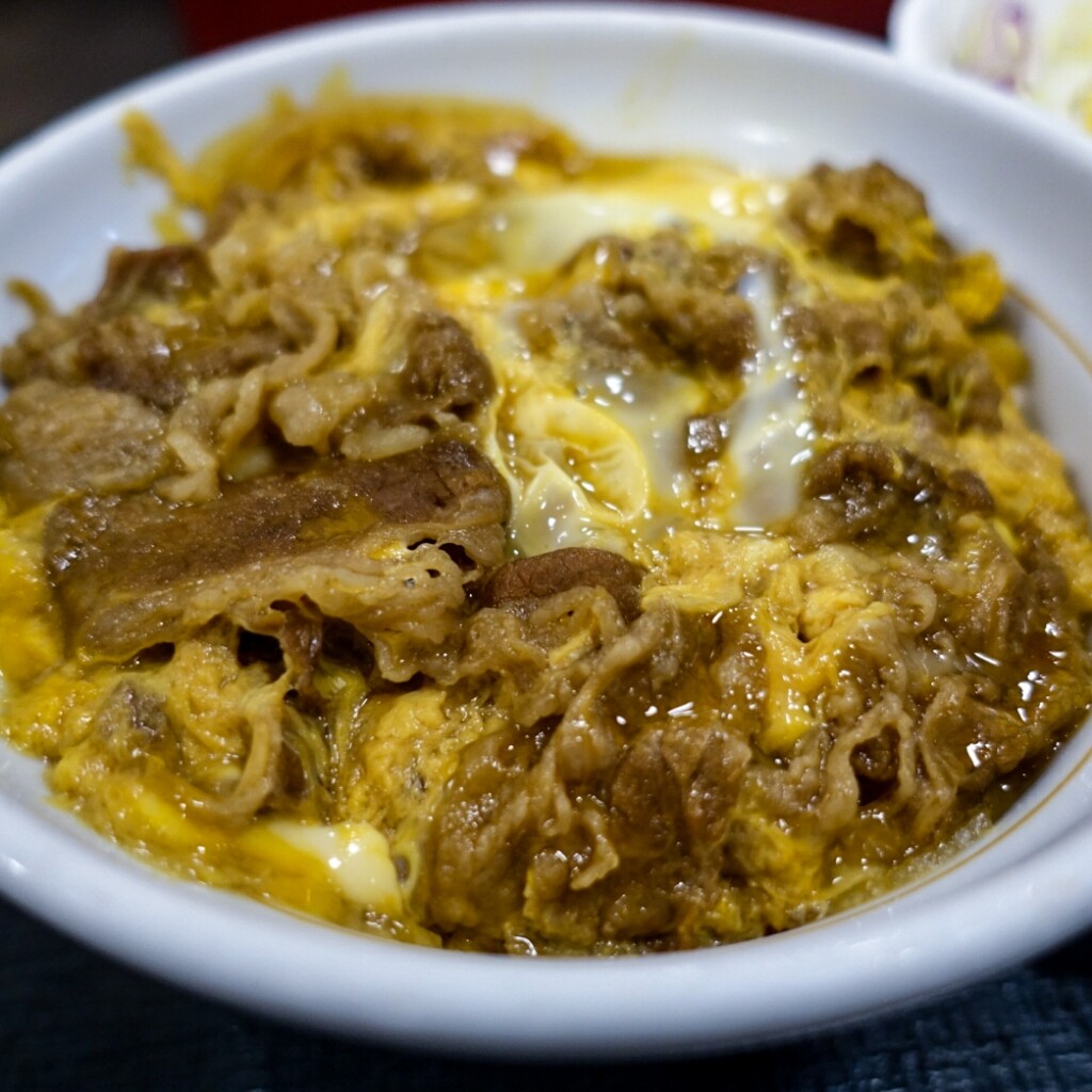 疲れると食べたくなります 牛とじ丼 なか卯 チェーン店 相変わらず基本的にお一人様 散歩の暇人 改