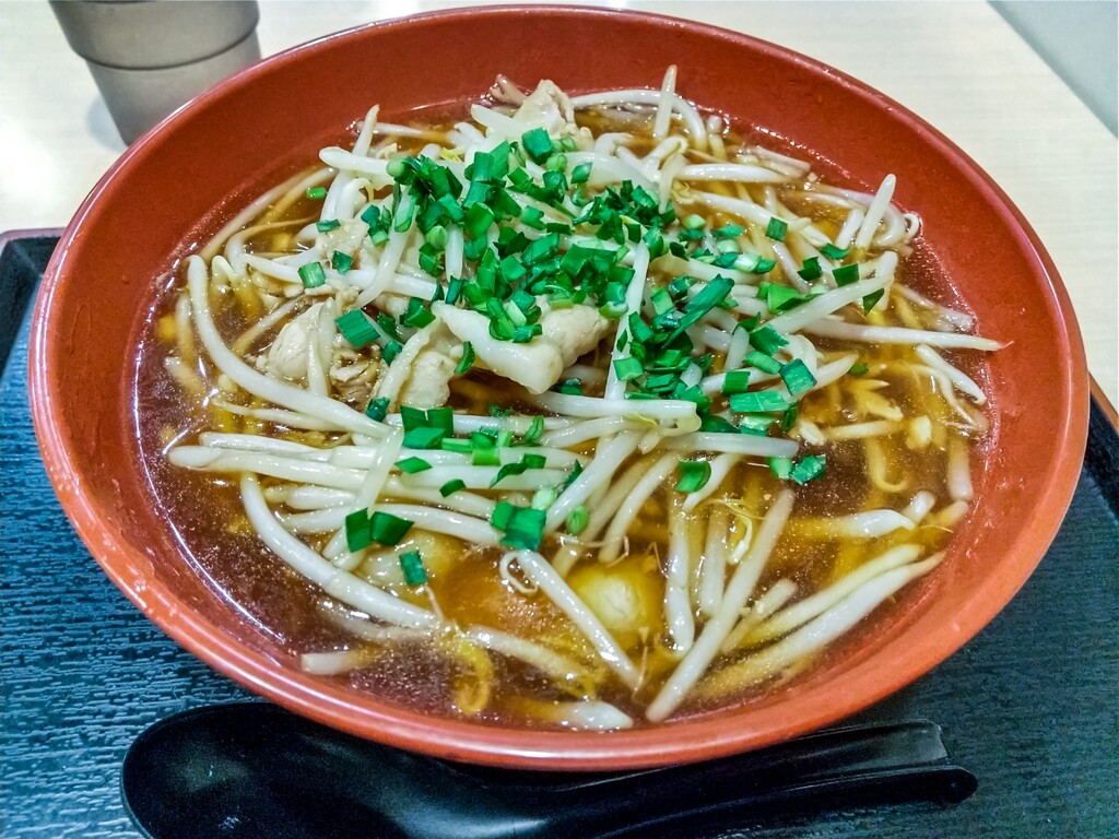 肉モヤシあんかけ中華 ゆで太郎 相変わらず基本的にお一人様 散歩の暇人 改