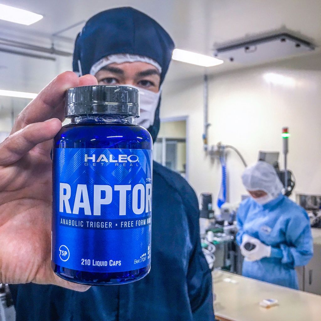 限定品 HALEO ハレオ ラプター RAPTOR HMB Lカルニチン 210カプセル アミノ酸 サプリメント 男性 女性 筋トレ トレーニング 