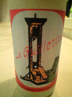 ベルギー・ビール「ギロチン [ La Guillotine ] 」 : BAR LOG