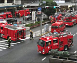 品川駅に緊急車両が集結し現地騒然　何があったのか？？