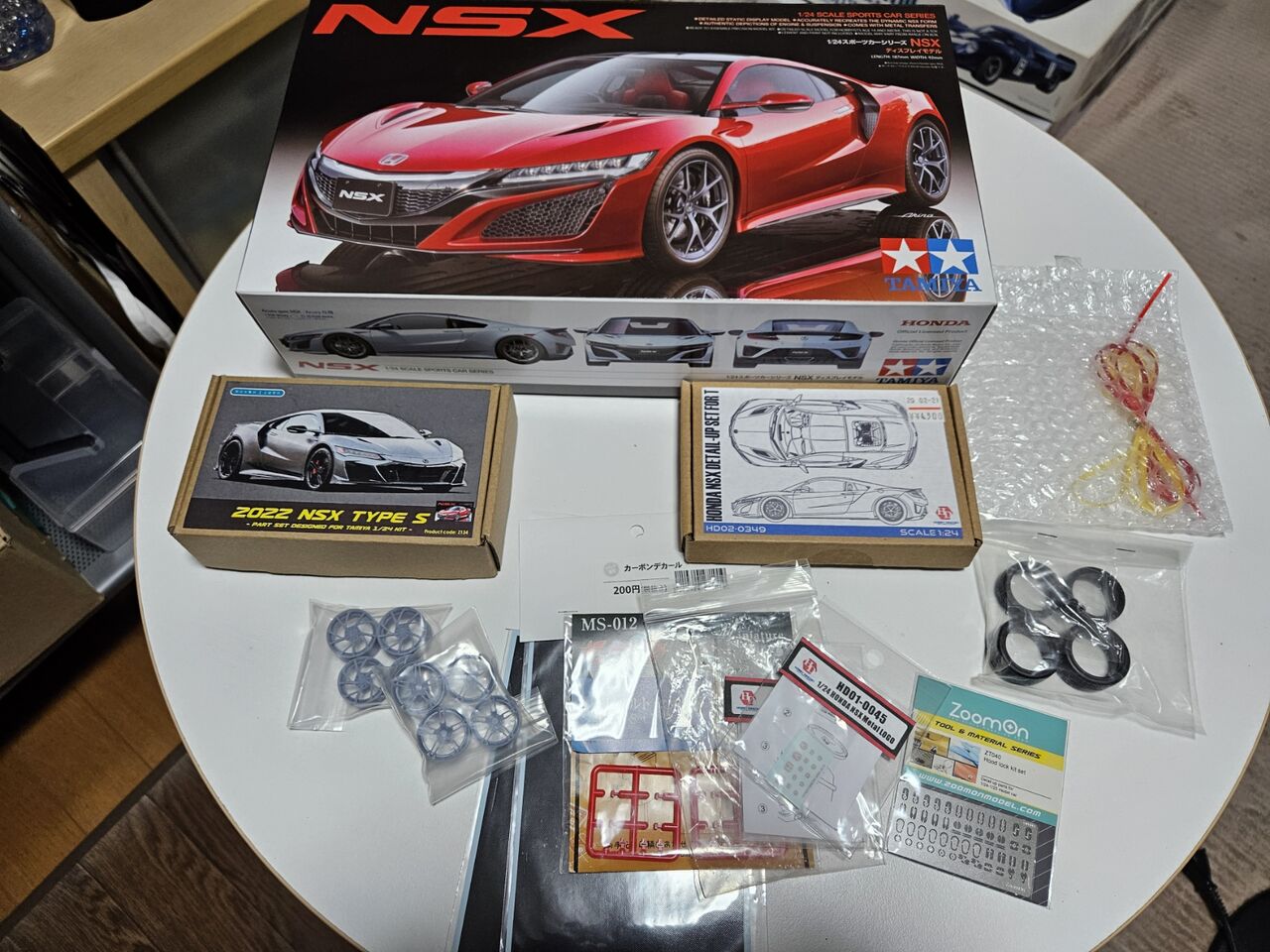 タミヤ 1/24 HONDA NSX TypeS依頼品【1】 : ムーンフェイズの趣味の小部屋