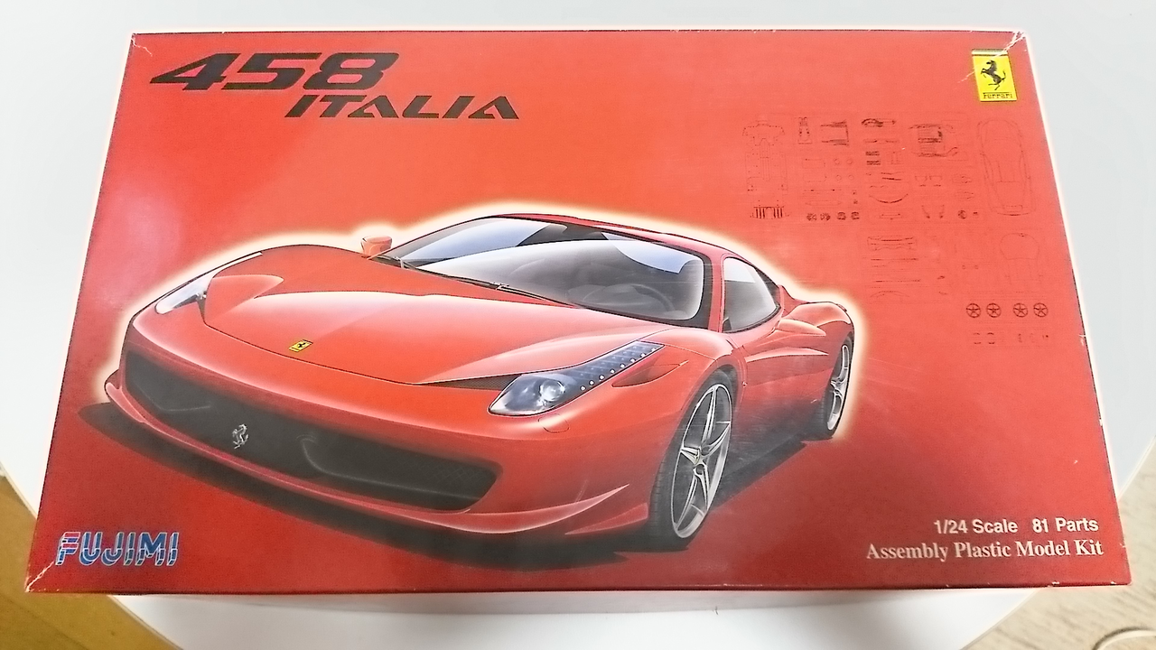 某メーカー フジミ フェラーリ ムーンフェイズの趣味 : イタリア【21】 458 模型/プラモデル