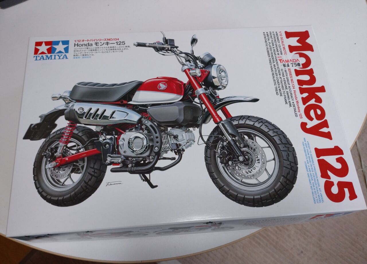 タミヤ 1 12 オートバイシリーズ No 134 Honda モンキー125 プラモデル セール特別価格