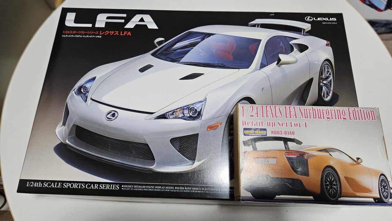 タミヤ　1/24 LFA 完成品 ニュルブルクリンク仕様 タミヤ 1/24 レクサス LFA ニュルブルクリンクパッケージ依頼品【14