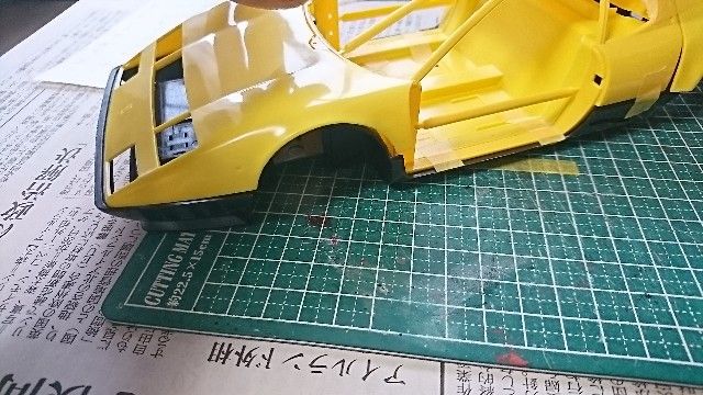 フジミ 1/16 フェラーリ512BB【1】 : ムーンフェイズの趣味の小部屋 フジミ 1/16 フェラーリ512BB【1】 : ムーンフェイズの趣味の小部屋