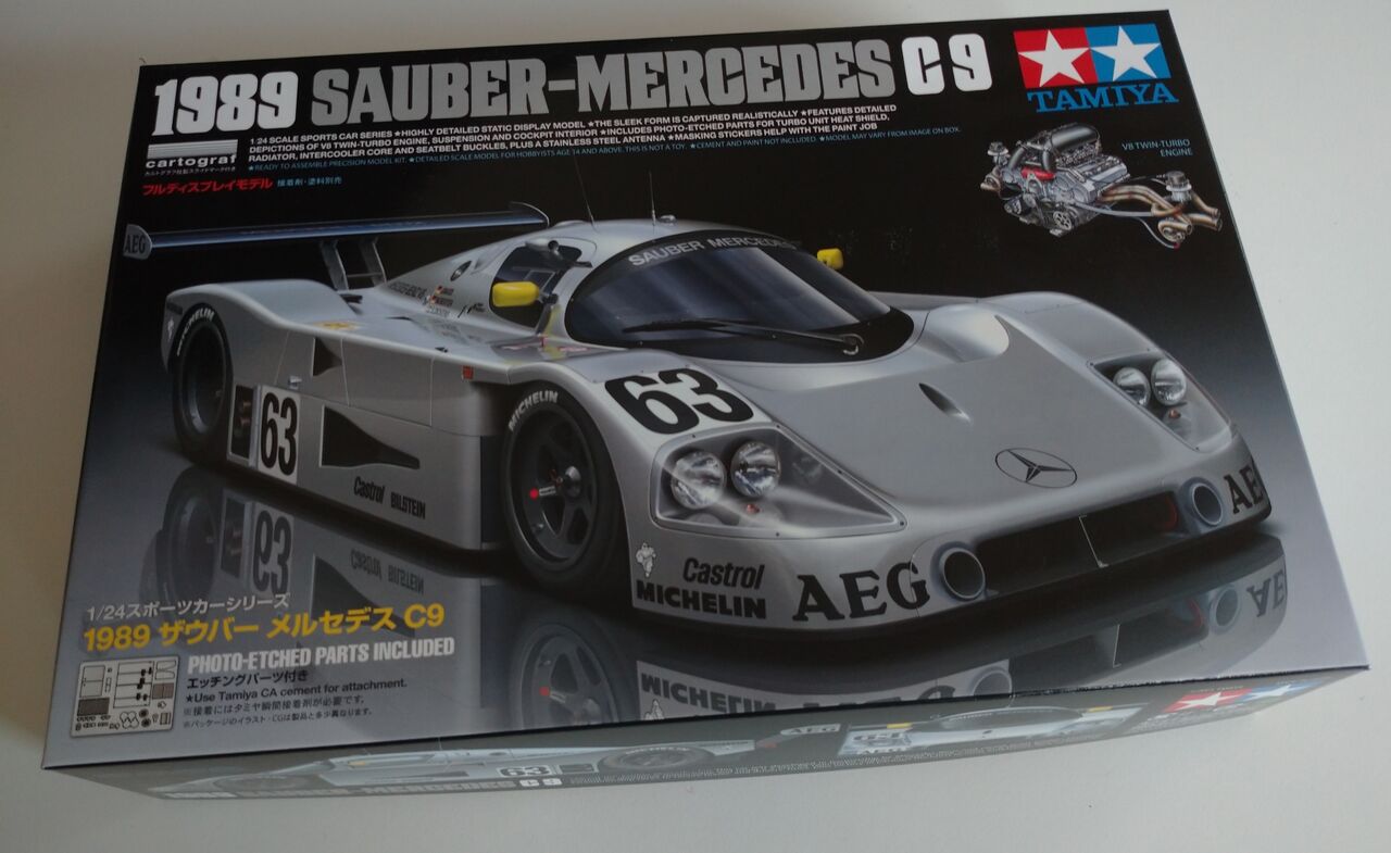 タミヤ 1/24 ザウバー メルセデス C9【2】 : ムーンフェイズの