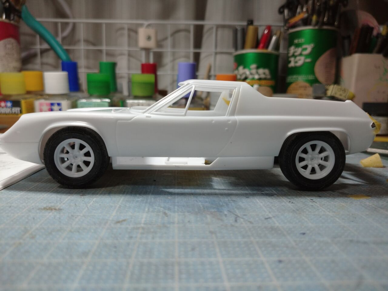 取り置き　タミヤ　ロータスヨーロッパ　RX-7 ボディ 取り置き タミヤ ロータスヨーロッパ RX-7 ボディ 取り置き タミヤ